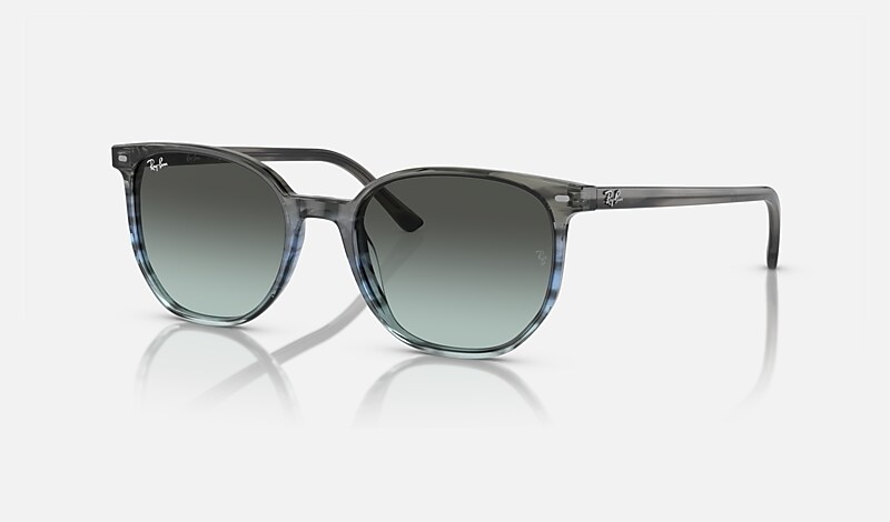 ELLIOT Sunglasses in Striped Grey & Blue and Blue/Black - RB2197