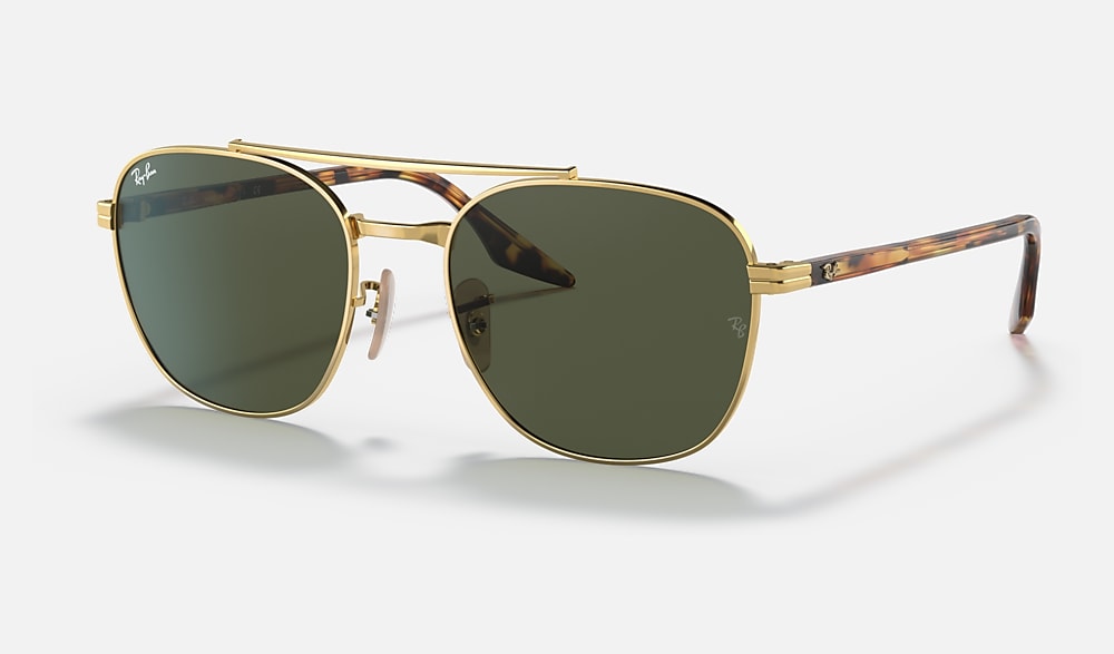 Solid gold sale ray ban sunglasses