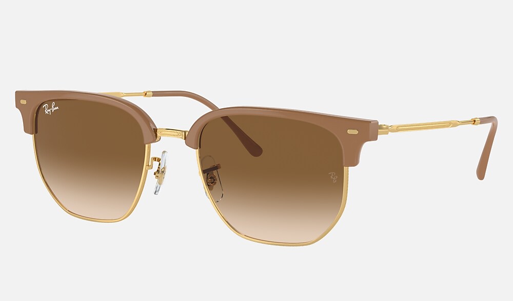 NEW CLUBMASTER RB4416 偏光サングラス Ray-Ban RB4416 New Clubmaster L (51 - 20) with Grey lenses