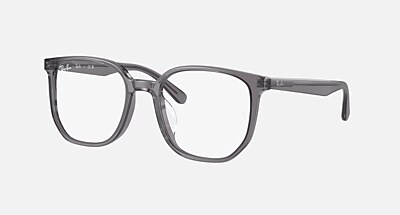 RB5411D OPTICS Eyeglasses with Transparent Grey Frame