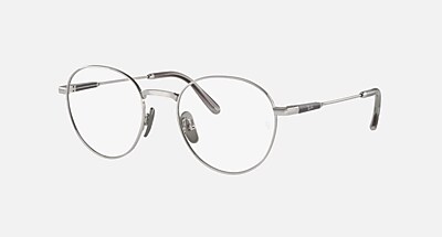 DAVID TITANIUM OPTICS Eyeglasses with Black and Clear (51-20