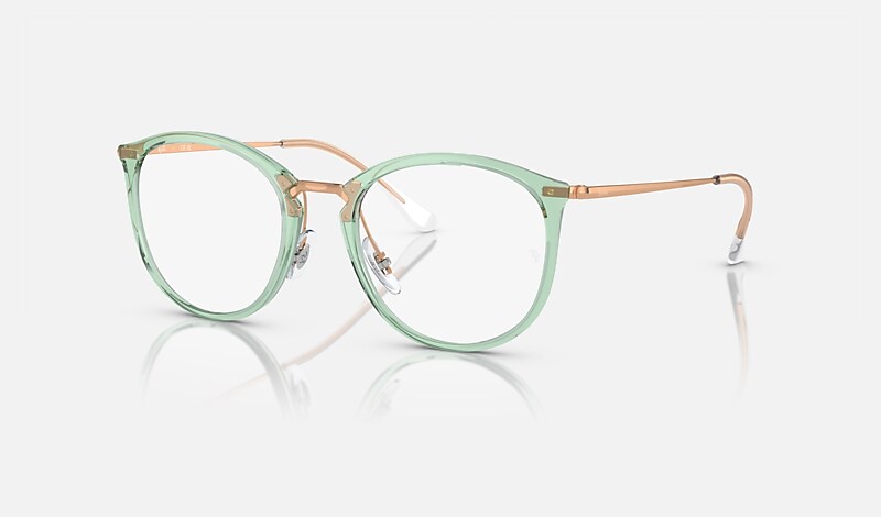 RB7140 OPTICS Eyeglasses with Transparent Green Frame - RB7140