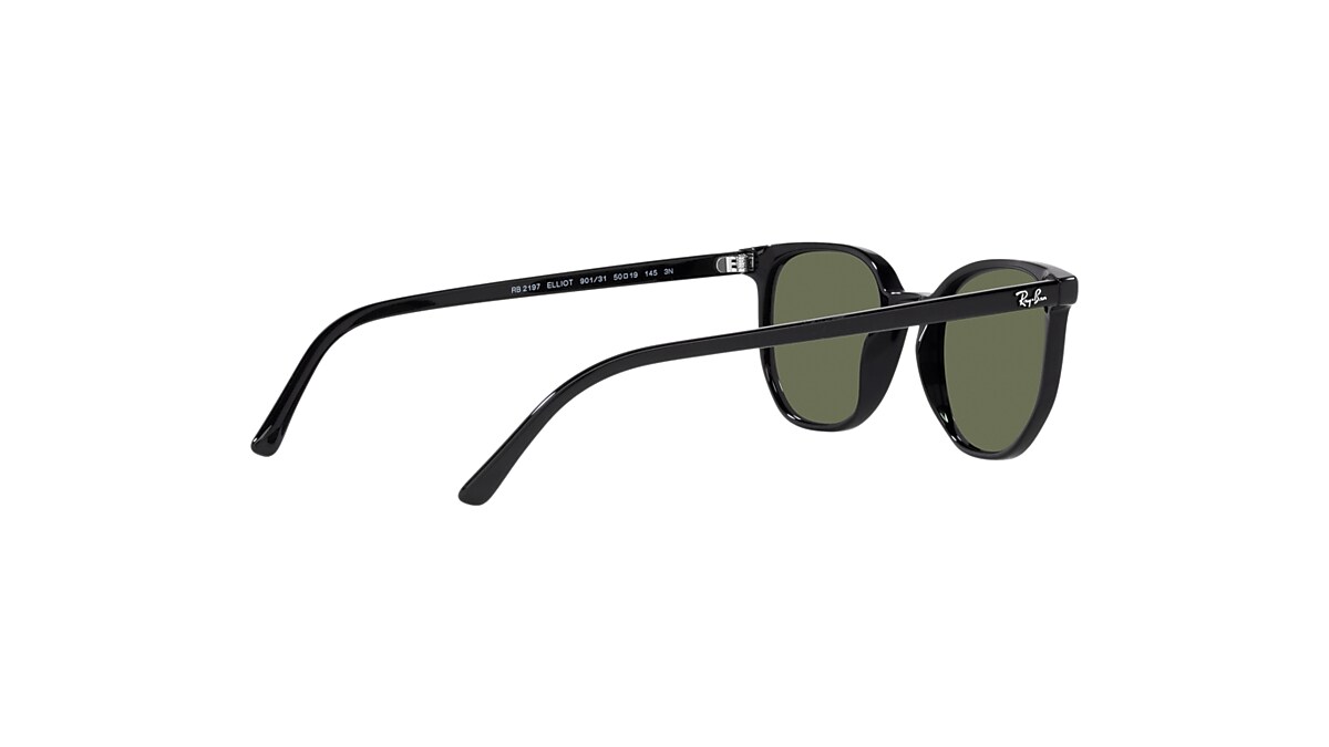 ELLIOT Sunglasses in Black and G-15 Green - RB2197 | Ray-Ban® US