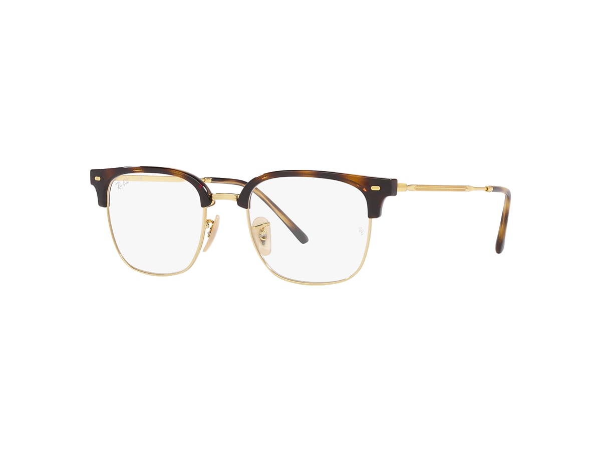 NEW CLUBMASTER OPTICS Eyeglasses with Havana On Gold 