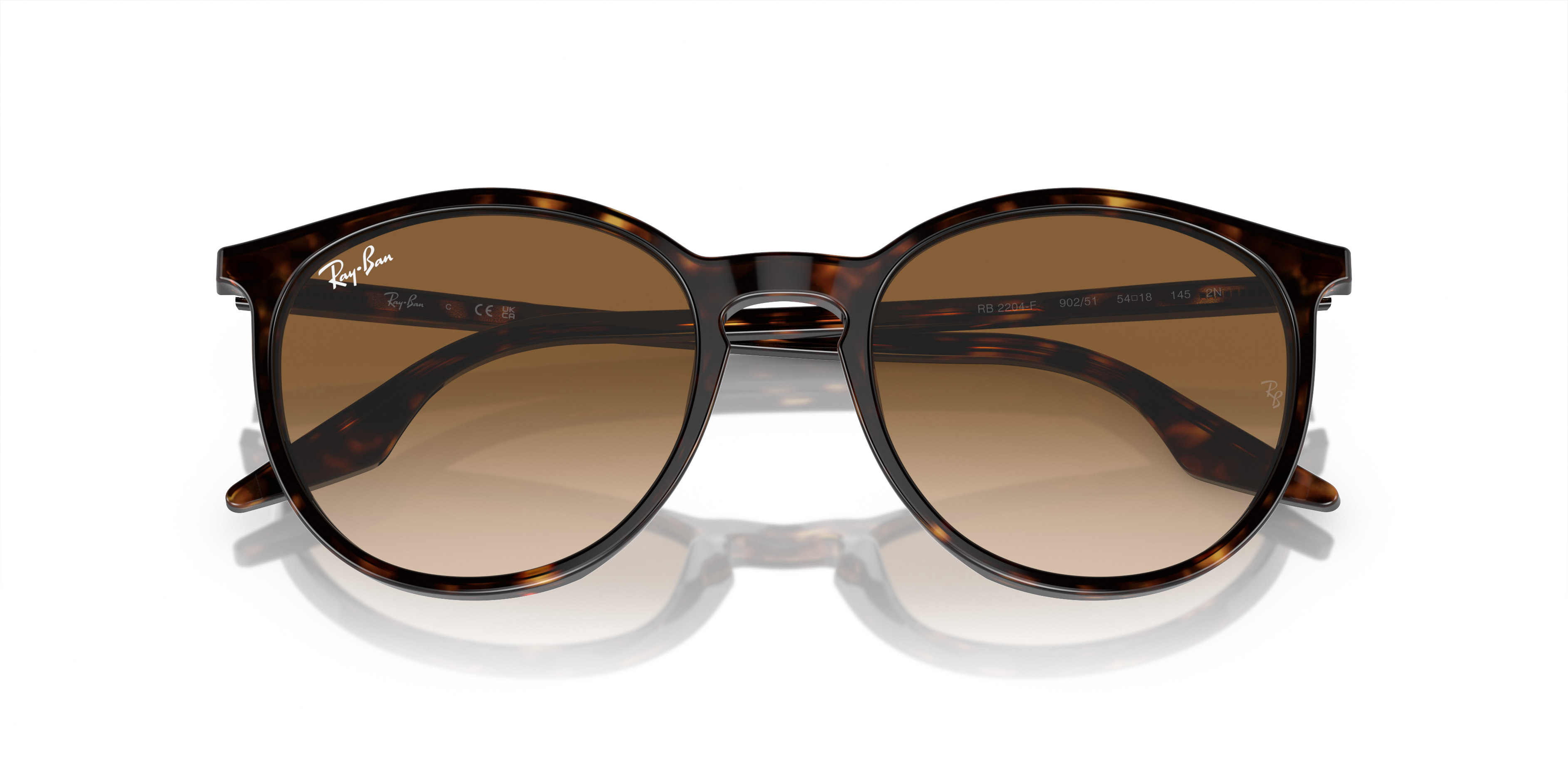 RB2204 Sunglasses in Havana and Light Brown - RB2204F | Ray-Ban® AU