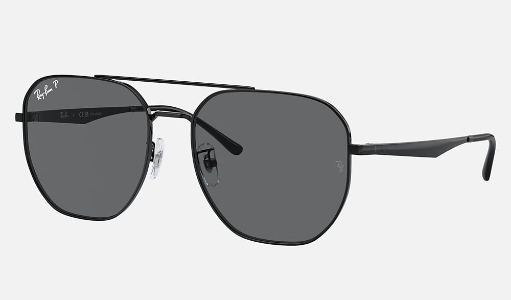 RB3724D Sunglasses in Black and Dark Grey - RB3724D | Ray-Ban®