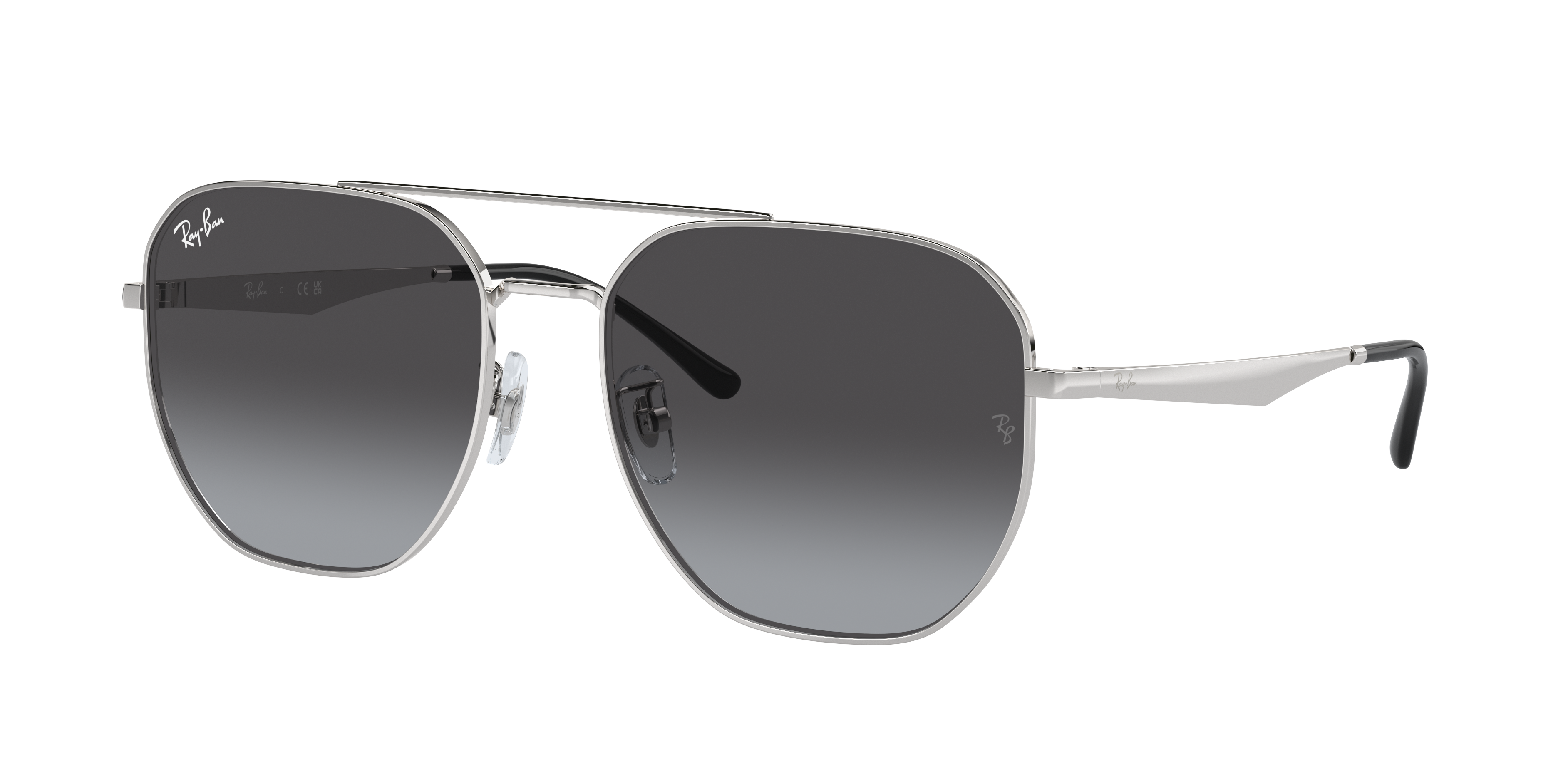 Silver Sunglasses in Grey and RB3724D - RB3724D | Ray-Ban® Silver Sunglasses in Grey and RB3724D - RB3724D | Ray-Ban®