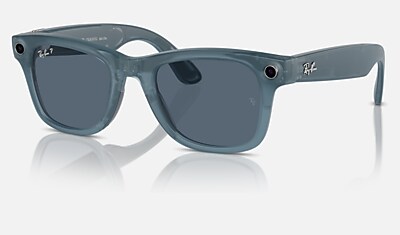 RAY-BAN | META WAYFARER Sunglasses in Black and Green - | Ray-Ban® US