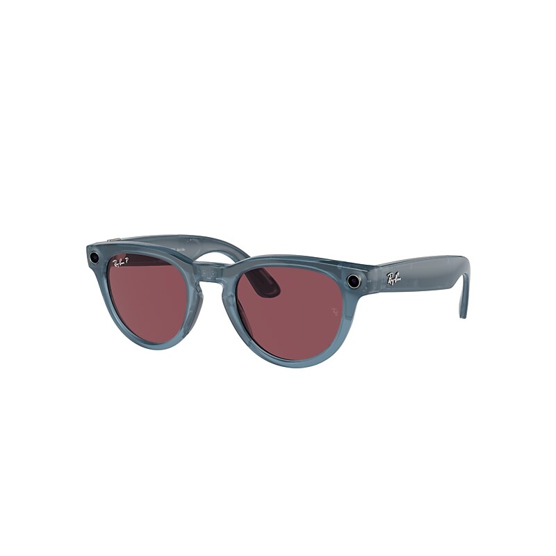 Ray Ban Ray-ban | Meta Headliner  Jeansblau Fassung Rot Glas Polarisiert 50-23