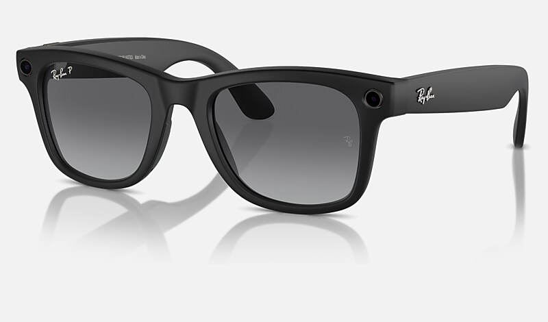 RAY-BAN | META WAYFARER Sunglasses in Black and Graphite - | Ray