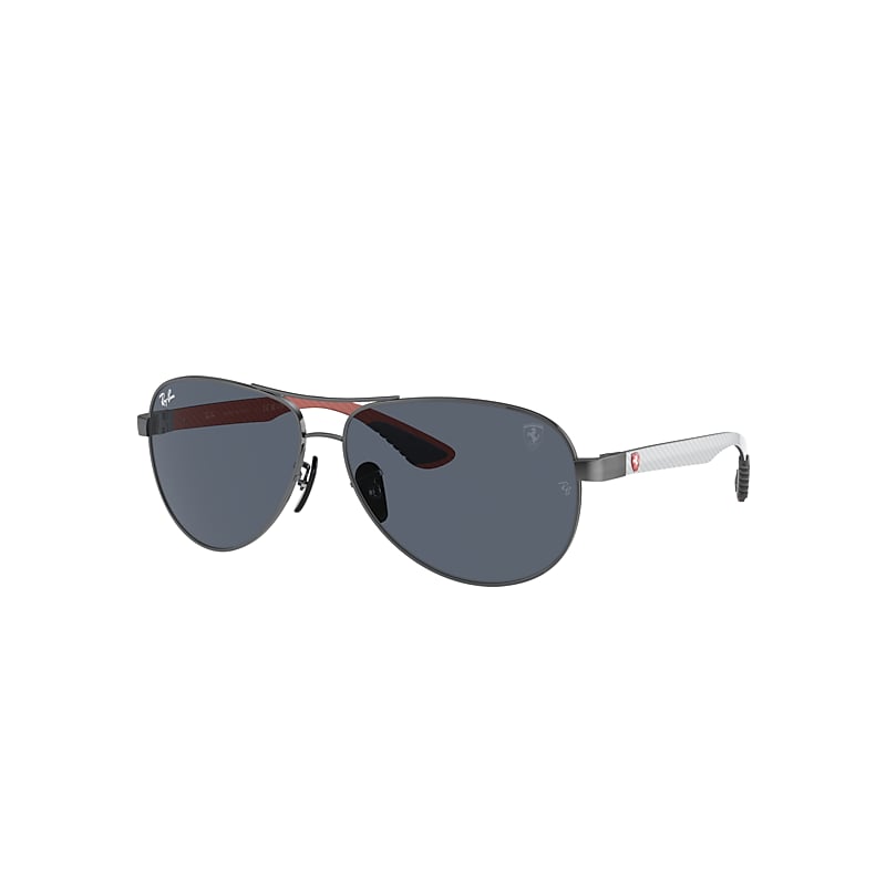 Ray Ban Scuderia Ferrari Las Vegas Ltd | Rb8331m Sonnenbrillen Allutex Grau Und Rot Fassung Grau Glas 61-13