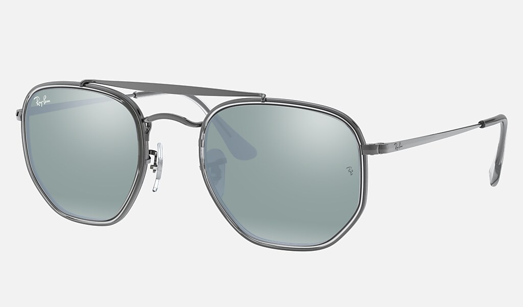 Ray Ban Marshal Ii Rb3648m Gunmetal Steel Silver Prescription Lenses 0rb3648m004 7152 Ray Ban Uk