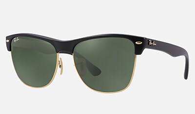Ray Ban Clubmaster Oversized Rb4175 Black Nylon Green Prescription Lenses 0rb Ray Ban Usa